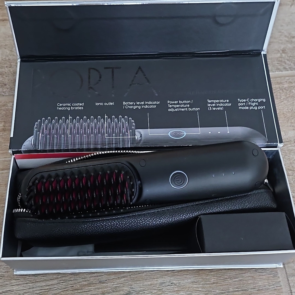 Tymo Porta Hair Straightening Brush